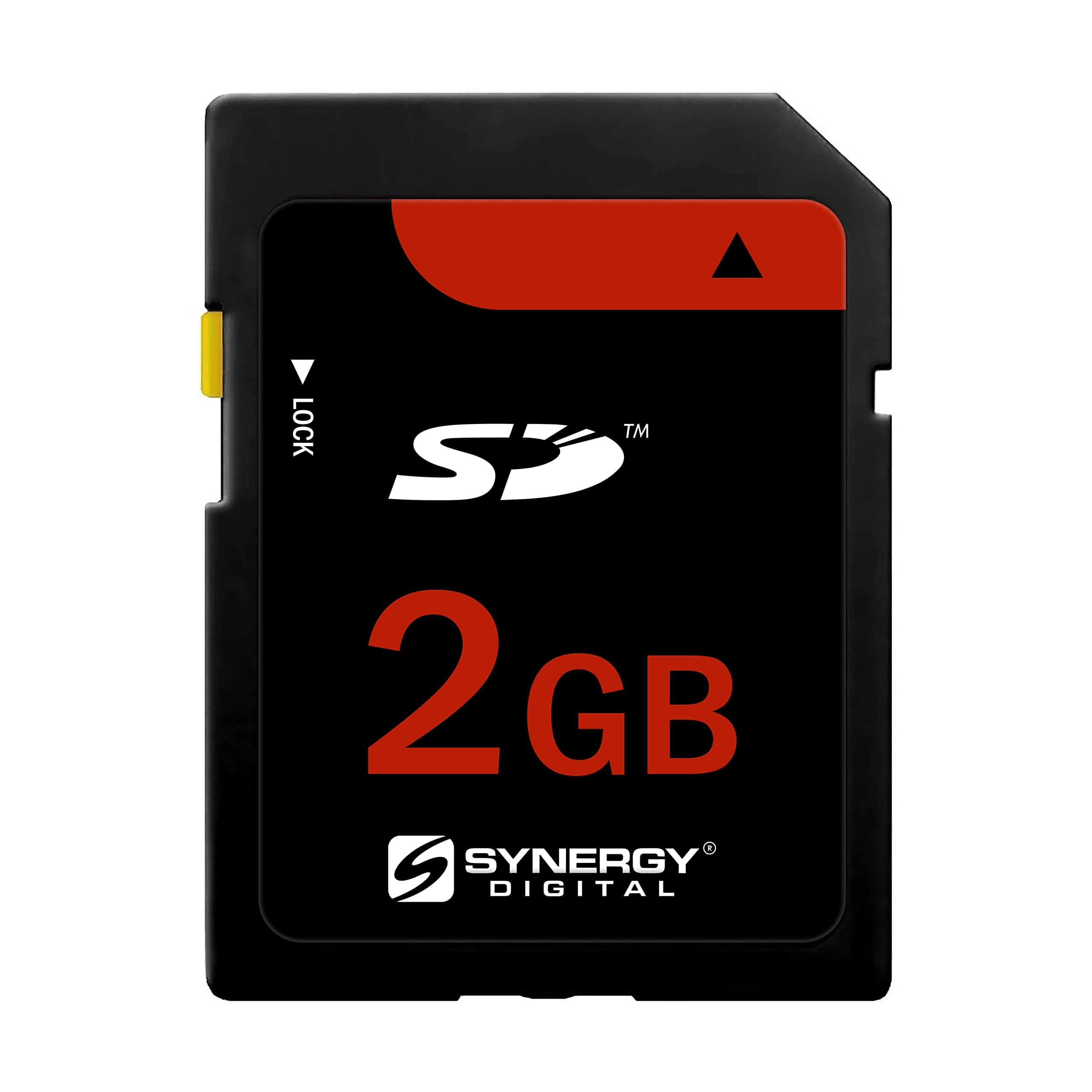 2 GB SD Flash Memory Card (TS2GSDC) 2GB SD Memory Card, Transcend Secure Digital Memory