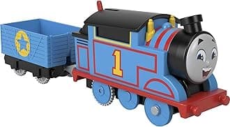 Thomas & Friends Fisher-Price Motorized Thomas Toy Train Engine for Preschool Kids Ages 3+