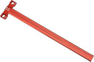 Woodworking Scriber T-Square Ruler 600mm with Thoughtful Support Lips, Architect Ruler for Carpenter Work, Layout and Measuring Tools