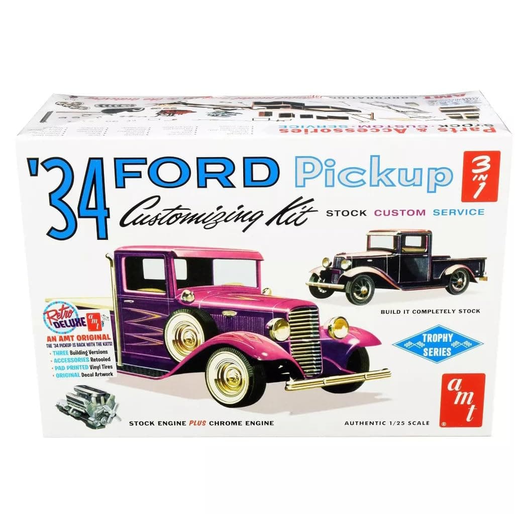 1934 Ford Pickup 1:25 Scale Model Kit