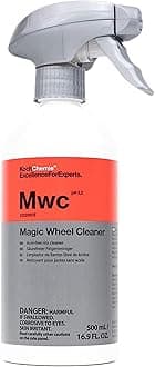 KOCHCHEMIE Magic Wheel Cleaner - Powerful Rim and Rim Well Cleaner; Acid Free, Dissolves Iron Particles Using Visible Red Discoloration, Excellent Adhesion and Viscosity (500 milliliters)
