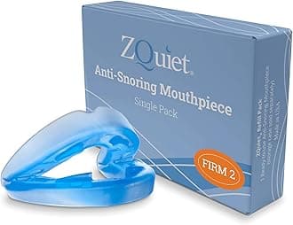 Anti-Snoring Mouthpiece, Firm Size #2, Strong & Durable Mouthguard, Ideal for Those Prone to Teeth Grinding & Clenching, Made in USA, Size 2
