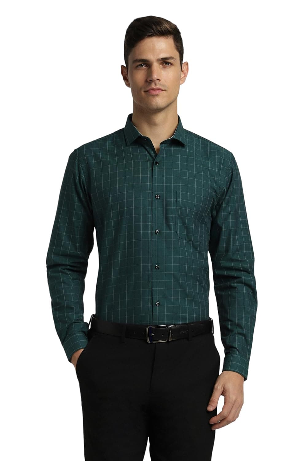Peter England Men's Regular Fit Shirt