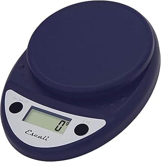 Primo Digital Kitchen Scale 11Lb/5Kg, Royal Blue
