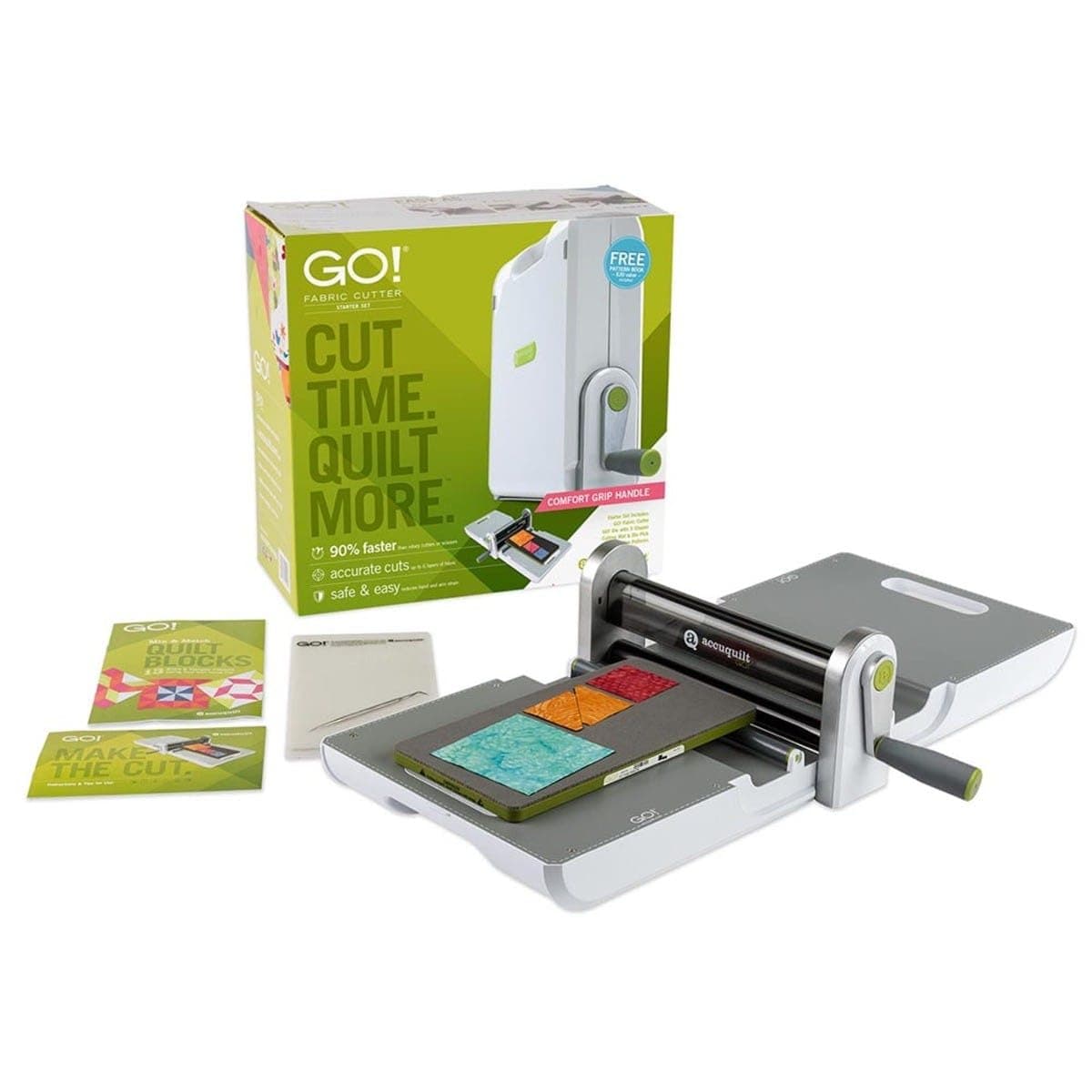 Accuquilt GO! 55100H Fabric Cutter Starter Set