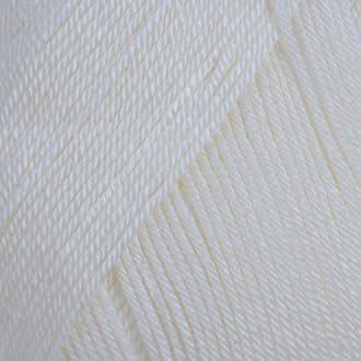 Alize Diva Silk Microfiber Acrylic Sport Weight Yarn - Lightweight & Soft, Perfect for Crocheting & Knitting Scarves, Clothes & Crafts - 1 Skein, 100g, 383 Yards, Fingering Weight, 14 WPI, Light Cream