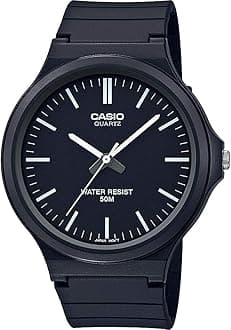 Casio Collection Unisex Analogue Quartz Watch with Resin Strap