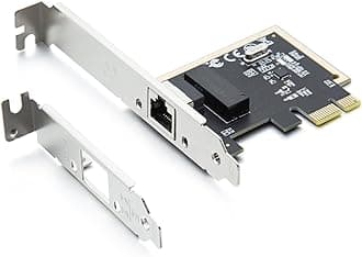 10Gtek 1Gb/s Network Card with One Port RJ45, 10/100/1000Mb/s auto-Negotiation, for Desktop PC