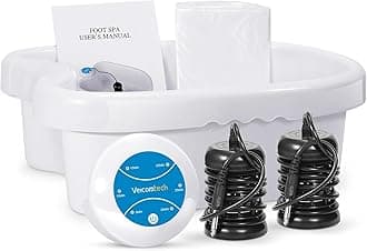 Ionic Foot Bath Detox Machine - Detox Foot Spa System, 2 Arrays, 100 Tub Liners