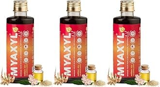 KERALA ayurvedaMyaxyl Oil 200 ml Liquid (200 ml) x pack of 3