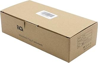 PAG0.5" Standard Tagging Gun Fasteners Tag Barbs Attachments for All Standard Price Tag Gun, 5000pcs - 50pcs/Clip, Clear