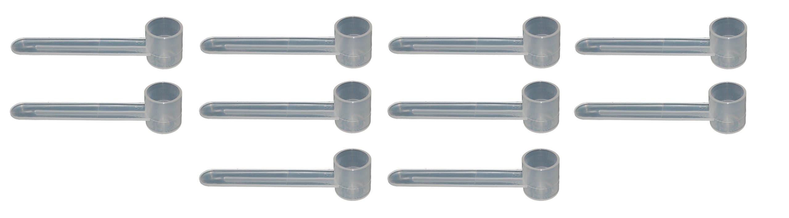 2.5 cc / 1/2 Teaspoon/ 2.5mL Measuring Scoops (10)