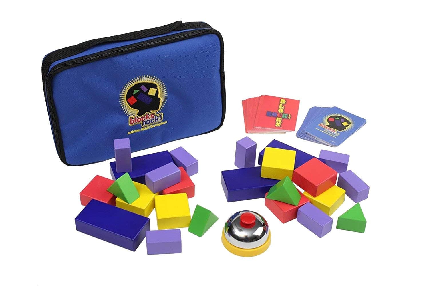 A STEM Toy and Educational Game for Competitive Structured Block Play, Ages 4+
