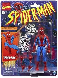 Spider-Man Marvel Legends Retro Collection 6" Animated Action Figure