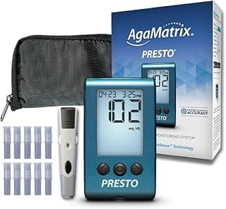 AgaMatrix Presto Blood Glucose Monitoring System