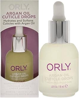 Argan Oil Cuticle Drops by Orly for Women - 0.6 oz Oil