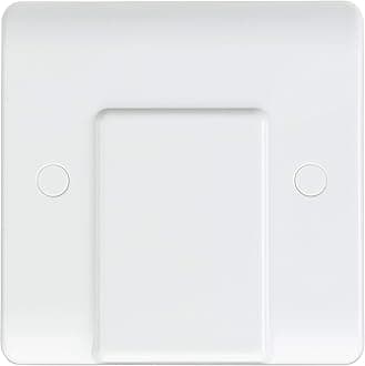 Knightsbridge CU8333 Curved Edge 45 A DP 13 A Switched Socket, White