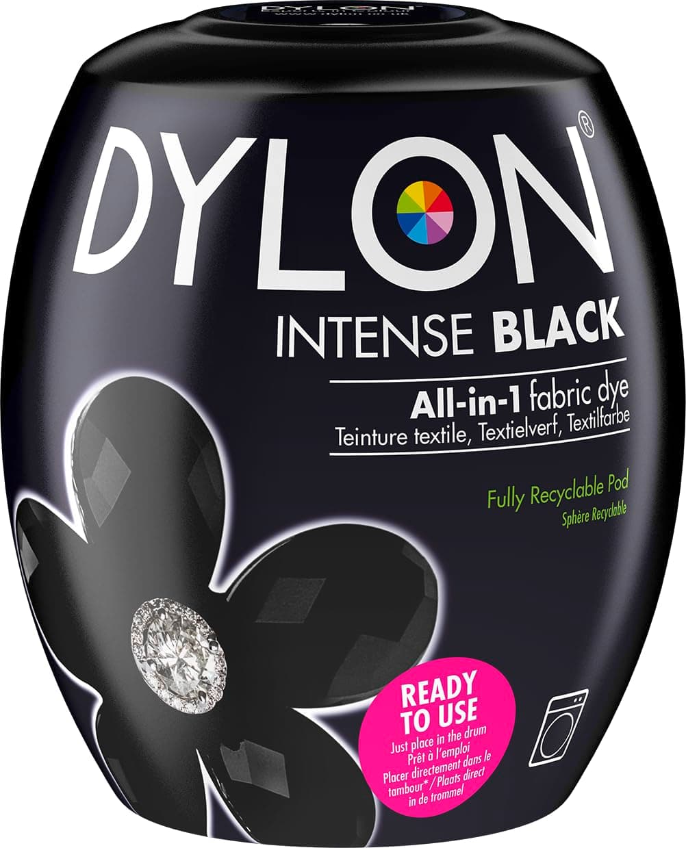 Dylon Machine Fabric Dye Pod Intense Black