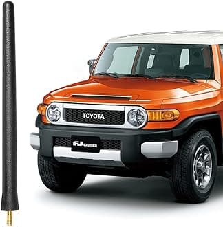 VOFONO Antenna for Toyota FJ Cruiser Accessories 2007-2015, 6 3/4 Inch Stubby Toyota FJ Cruiser Antenna Replacement for Car AM FM Radio Reception