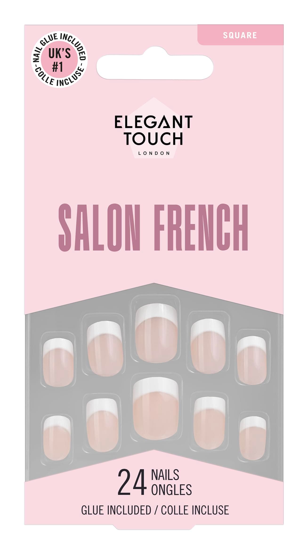 – Elegant Touch French Nails 126