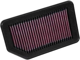 K&N Engine Air Filter: High Performance, Premium, Washable, Panel Filter: 2014-2019 (City, BR-V), 33-3030