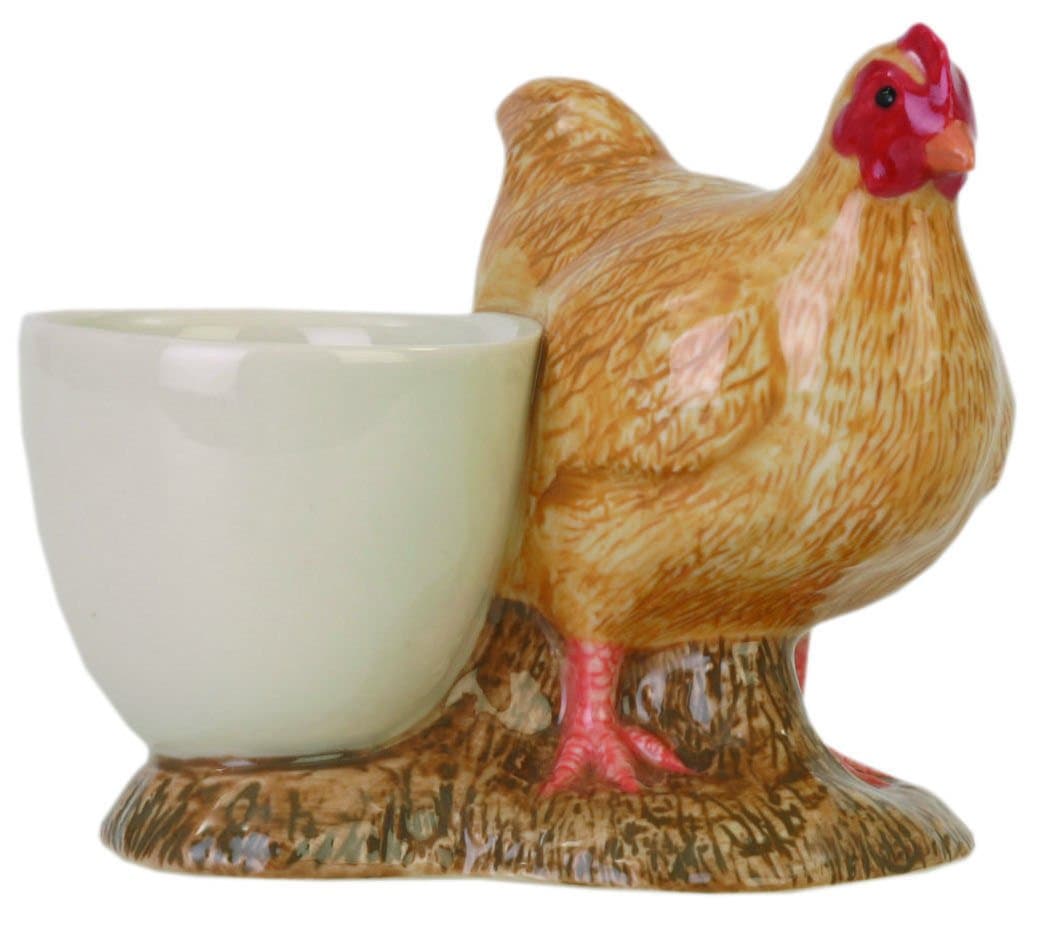 Quail Ceramics Buff Orpington Chicken Design Egg Cup