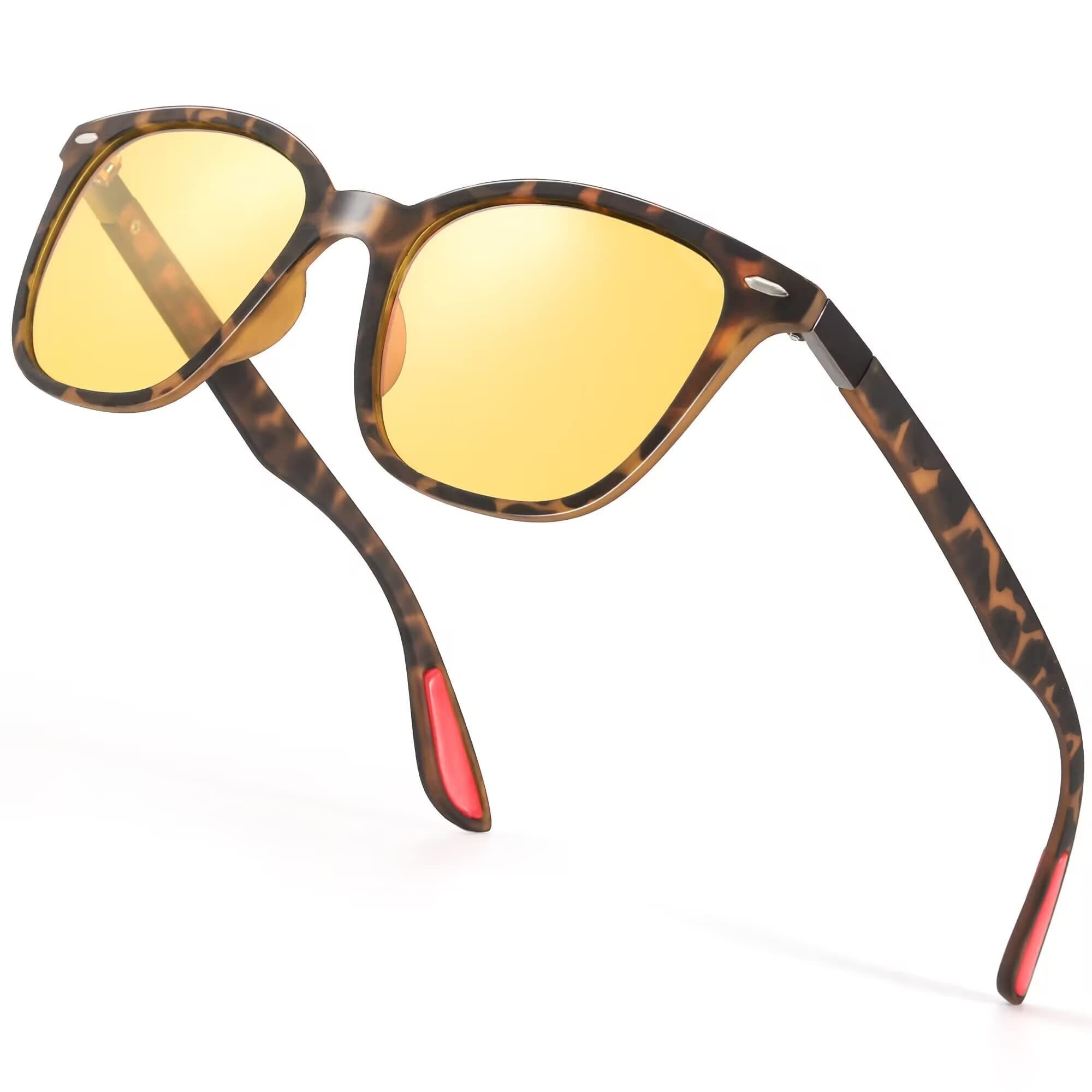 square night-driving glasses