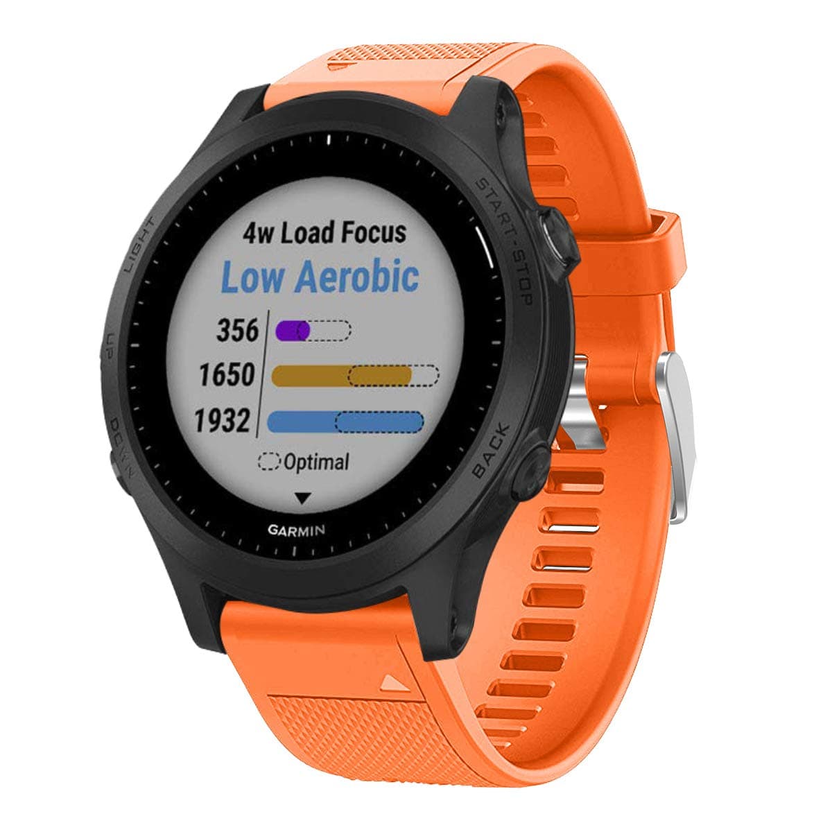 Aimtel Compatible with Garmin Forerunner 945 Strap,QuickFit Soft Silicone Watch Strap