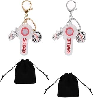 TURYYUERStray Kids SKZOO Keychain Set - 2 Piece Stray Kids Merch for Kpop Fans, Cute SKZOO Pendants, for Fans