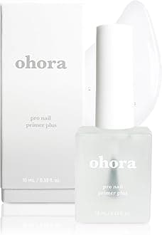 ohoraGel Nail Care Pro Nail Primer Plus Corrects Texture, Easy to Use & Remove for Semi-Cured Gel Strip Application - Professional Salon-Quality for Healthy, Strong Nails