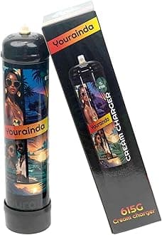 Whipped Cream Charger 615g Nitrous Tank Original Flavor 1-Pack