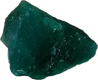 REAL-GEMS Rough Gemstones Natural Green Emerald 30.00 Carat. Crystal Healing Raw Rough Loose Gemstone For Jewelry Making