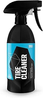 Quartz Q‚M TireCleaner - Tire and Rubber Cleaner - Remove Old Tire Shine and Dressings Easily - Deep Clean Tires and Rubber - Safe on All Wheel and Tire Finishes 400ml
