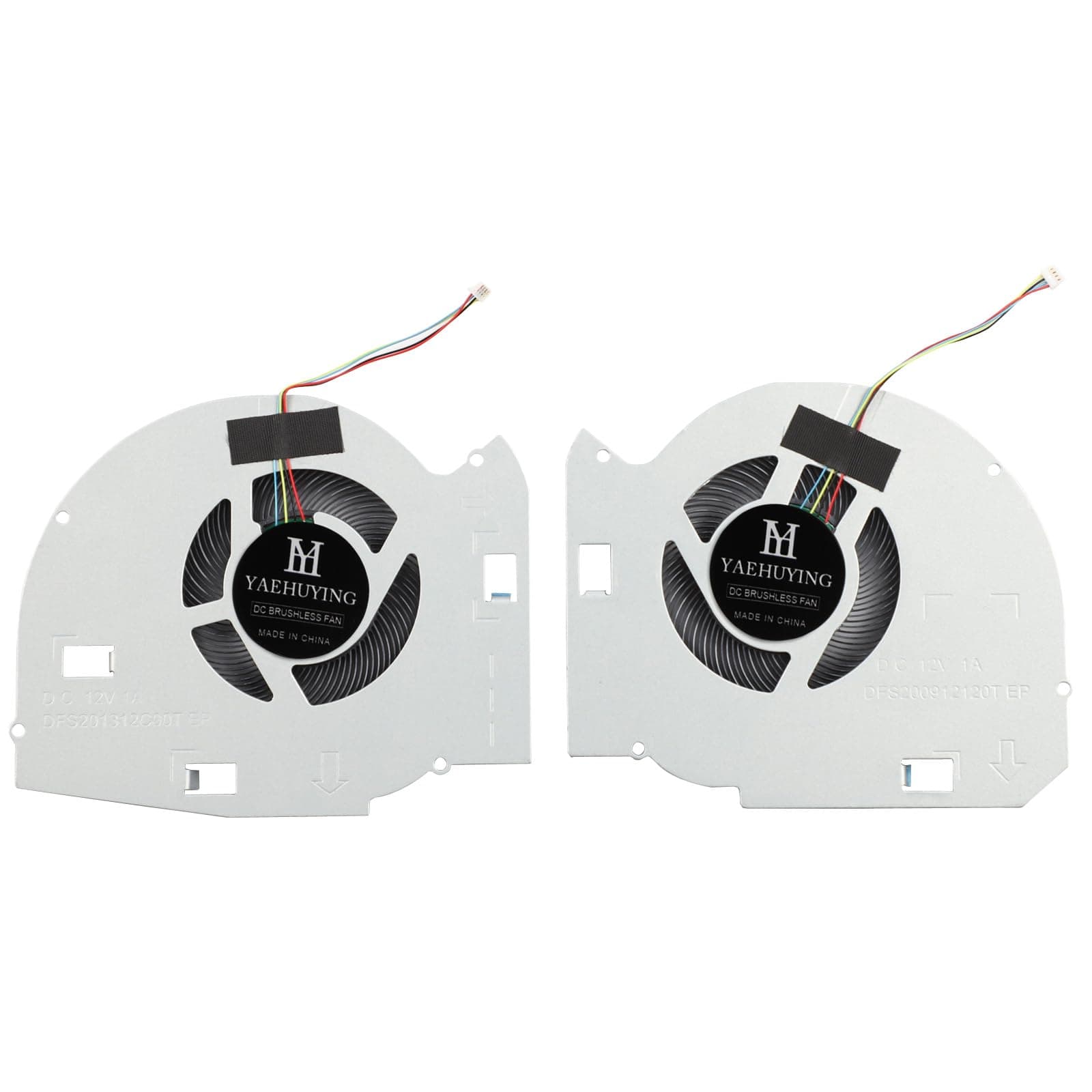 CPU+GPU Cooling Fan for ASUS ROG Zephyrus M GM501 GM501G GM501GM GM501GS Series Laptop DC12V 1A Fan P/N: DFS200912120T DFS201312C00T 13NR0030AP3001 13NR0030AP3101