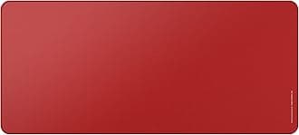 Paracontrol XXL Esports Level Premium Mouse Pad V2 - Medium to High Speed Pad Stitched Edge Durable Hybrid Top Surface 35 x 16 in (XXL, Red)