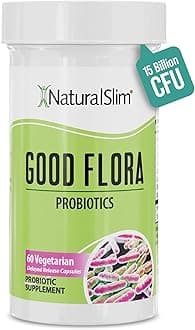 Good Flora, Probiotics for Women & Men - Gut Health Supplements with 7 Powerful Strains for De-Bloating & Vitality - Probiotics for Digestive Health, 60 Vegetarian Capsules, Solo