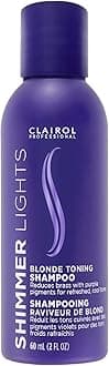 Shimmer Lights Purple Shampoo| Neutralizes Brass & Yellow Tones | For Blonde, Silver, Gray & Highlighted Hair