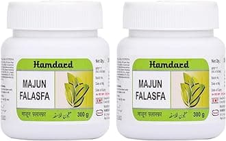 Hamdard Majun Falasfa | 300 gm | Supports Kidney, Bladder and Nerve Health | Helps Soothe Backache, Gout, and Joint Pain | Herbal Remedy | Unani Formulation | Pack of 2