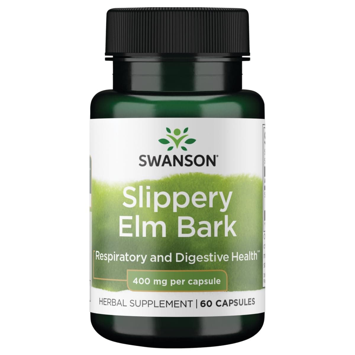 Slippery Elm Bark 400 mg 60 Caps