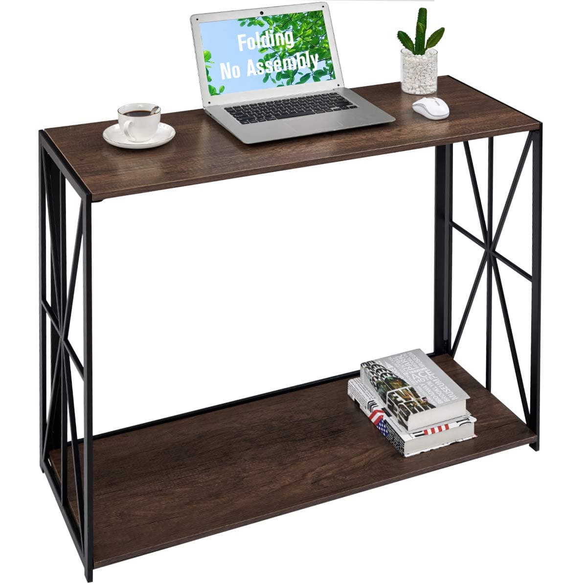 Coavas Table, Rustic Brown