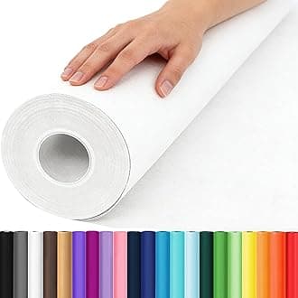 36" x 3600" (300') White Craft Paper Roll, Bulletin Board Construction Kraft Paper for Gift Wrapping Bouquet Flower Art Decorative Kids Drawing Coloring Painting Chart Easel Poster Packing 80GSM 55LB