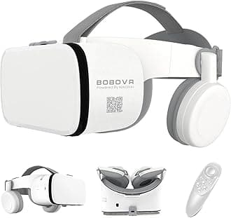 3D Virtual Reality Headset, VR Headset Glasses Viewer for Adult & Kids VR Goggles for iPhone 16 15 14 13 12 Pro Max Plus Samsung Galaxy S24 S23 S22 Edge Cellphones