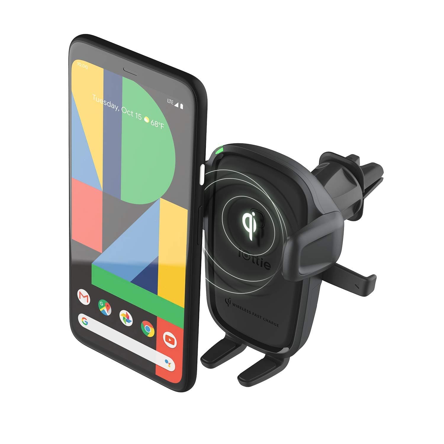 – iOttie Wireless Fast Charging Air Vent & CD Mount, Medium