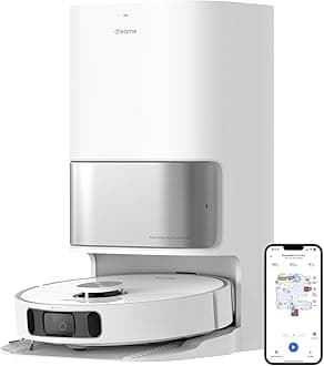 dreame L10s Ultra Robot Vacuum Cleaner with Mop, 5300Pa Robot Vacuum Cleaner Self Cleaning, Lidar Navigation, Dual Rotary Mopping, 3D Obstacle Detection, Robotic Vacuum for Hard Floor&Carpet