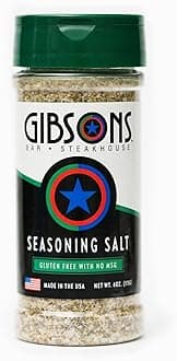 Gibsons Steakhouse Seasoning Salt 6 oz