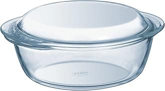 Pyrex Essential Casserole Round 2.1L - Durable Borosilicate Glass for Versatile Cooking and Serving
