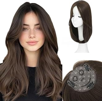 Hair Toppers for Women with Thinning Hair Toppers 360° 3D Topper Hair Pieces for Women Smiling Style Leads Fashion
