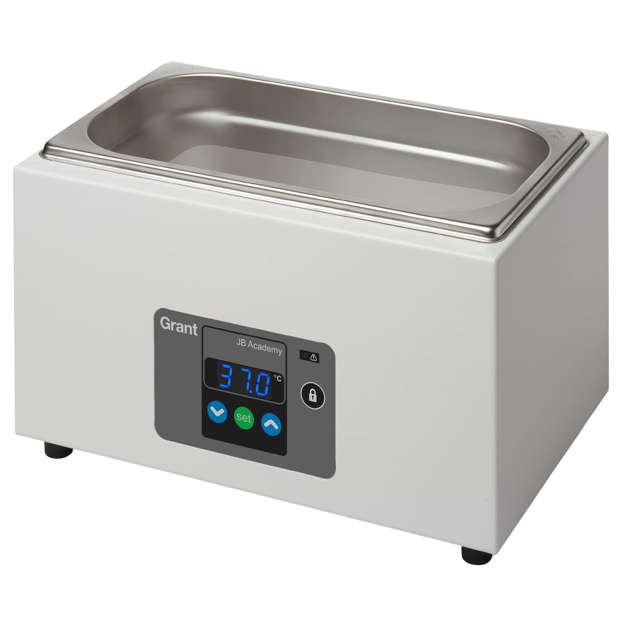 Grant Instruments JB Academy Digital Laboratory Water Baths for lab in Education, And Industry, 5L 12L and 18L Available, Ambient + 5°C - 95°C Stability +/-0.5°C (5L Bath - JBA5)