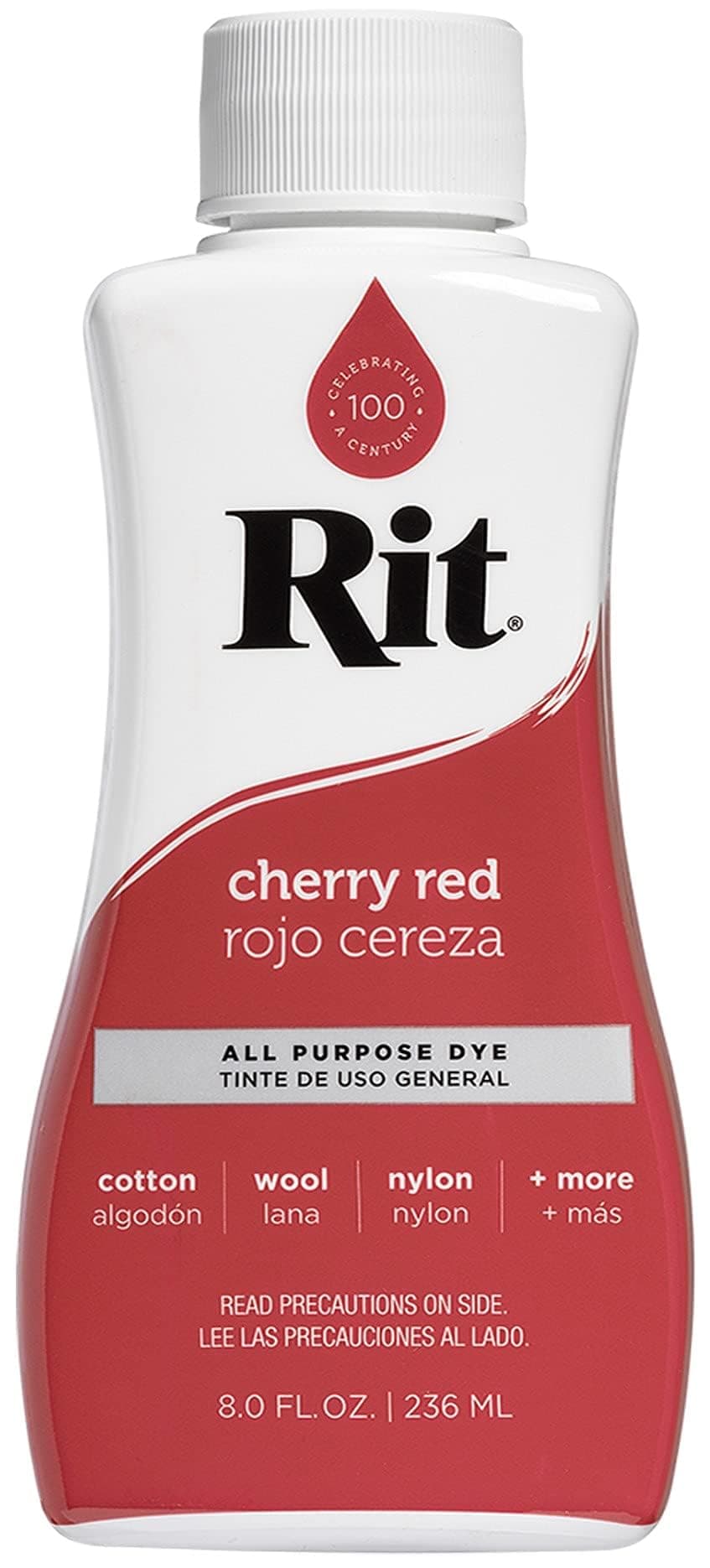Liter Dye Liquid 8oz Cherry Red