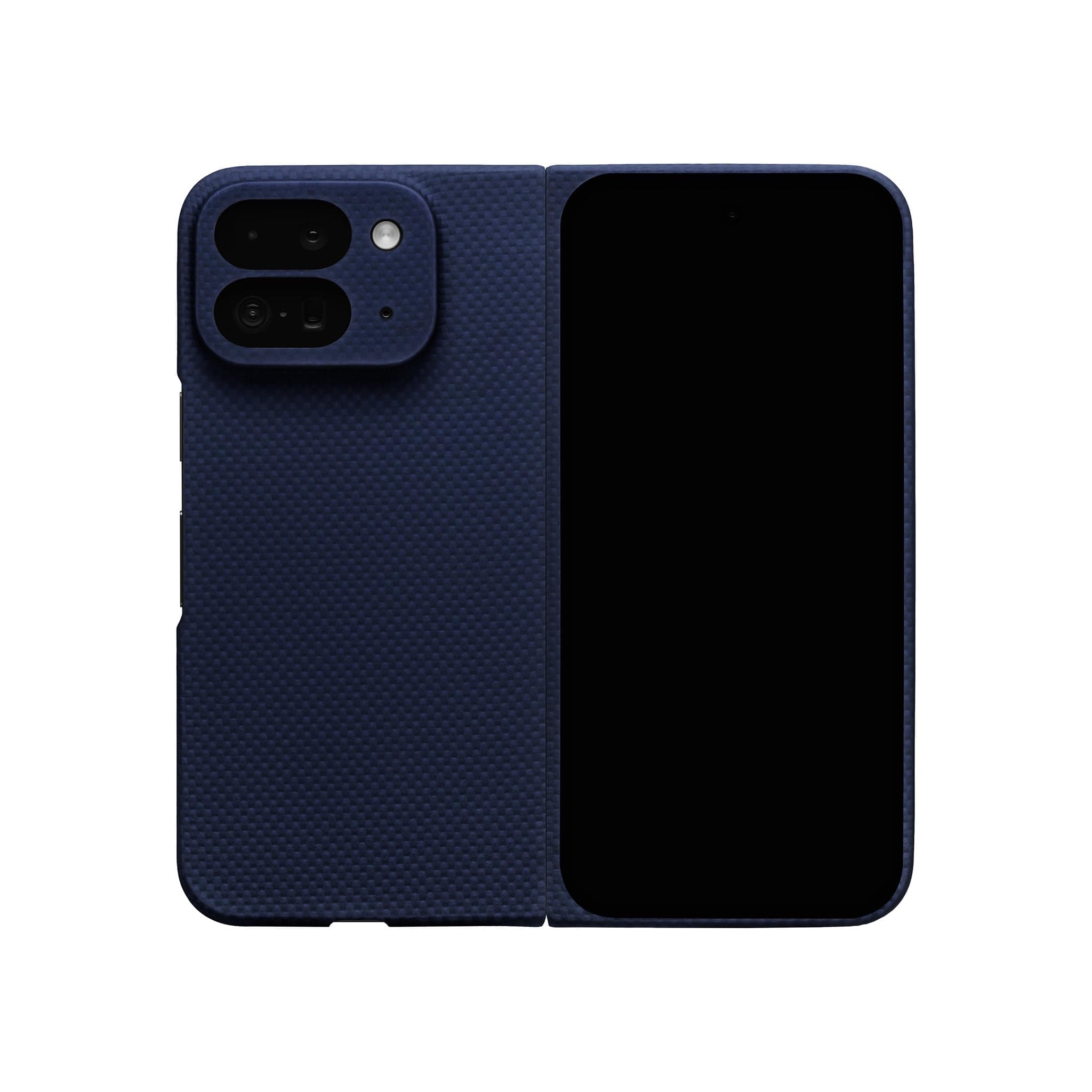 Compatible with Pixel 9 Pro Fold | Willy Blue | Durable Pixel 9 Pro Fold Phone Case | 0.6mm Thin Aramid Fiber, 10 Grams, Precision Lasercut, Full Camera Protection, Nonslip Matte Finish